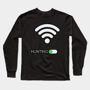 Hunting Wifi Long Sleeve T-Shirt